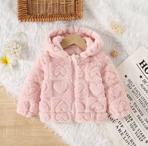 Kuschelige teddy fleece jacke - kuschelige,