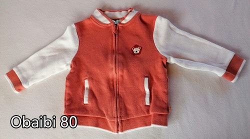 Sweatjacke obaibi 80 - gr., creme